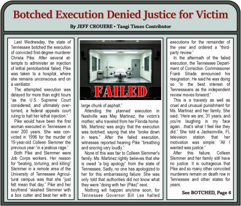 Botched Execution Denied Justice for Victim