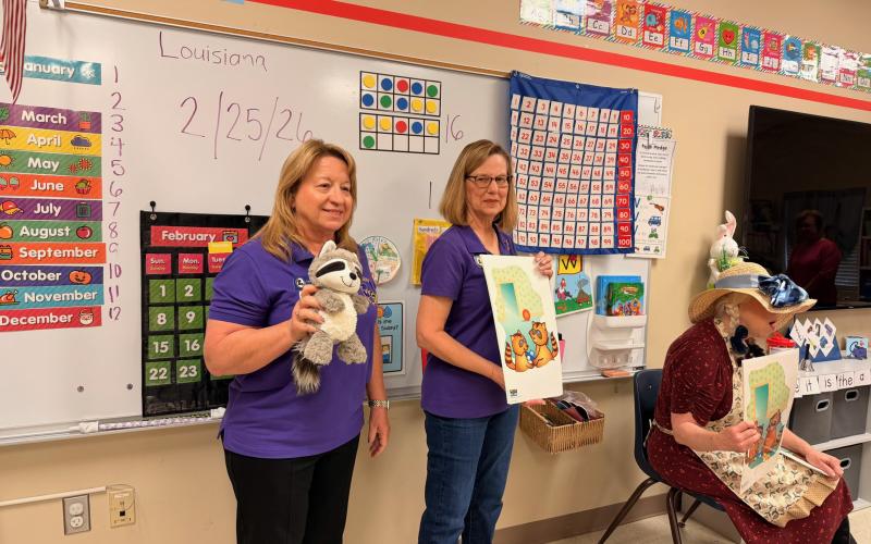 (L to R): Julie Desselles, Gwen Domaino, Jamie McDonald