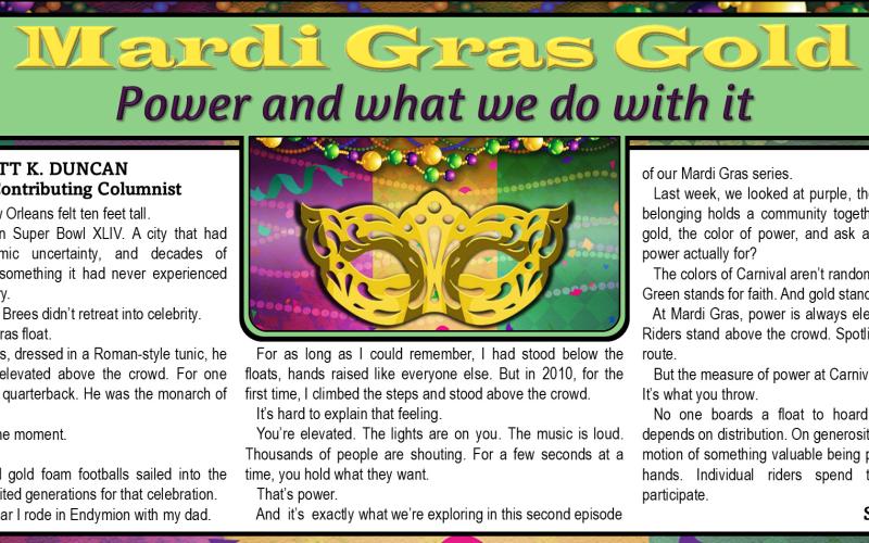 Mardi Grass Gold