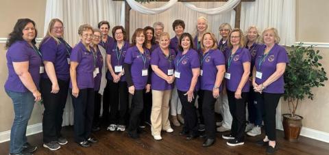 From left to right: Lisa Meche, Melanda Sanchez, Donna Bouterie, Maureen Felder, Karen Moran, Cathy Vilardo, Sharon Miano, Gloria Messenger Sue Nelson, Pam Villagran, Betty Bankston, Susan Melancon, Jean Hebert, Julie Desselles, Lucie Hanewinkel, Gwen Domiano, Jamie McDonald, Marie Heck (Courtesy Photo)