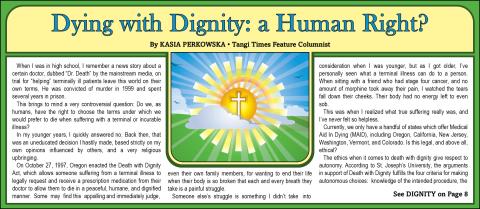 Dying with Dignity: a Human Right?