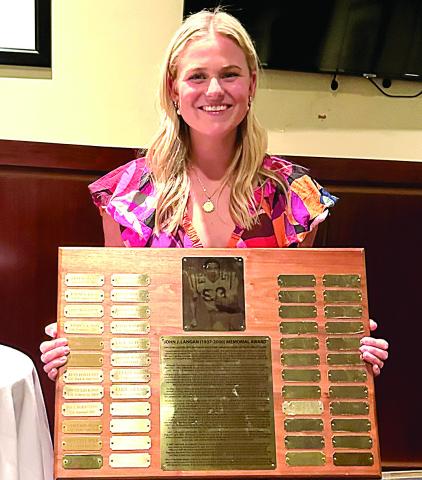 Ellie Shank, winner of the 2024 Langan Award