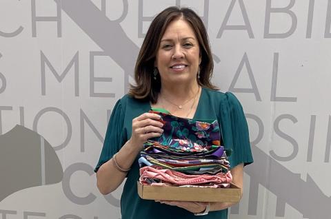 North Oaks coordinator Staci Arceneaux