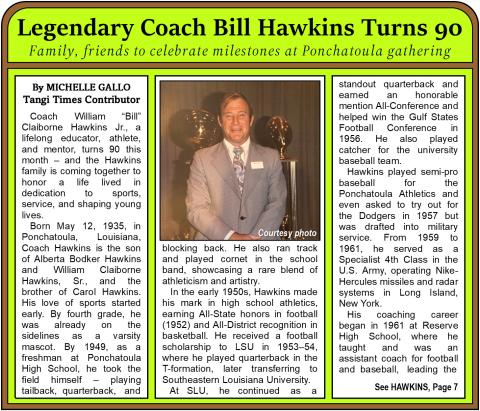Legendary Coach Bill Hawkins Turns 90