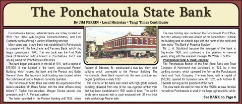 The Ponchatoula State Bank