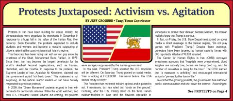 Protests Juxtaposed: Activism vs. Agitation