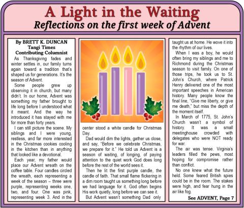 A Light in the Waiting
