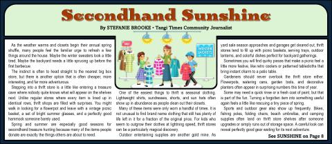 Secondhand Sunshine