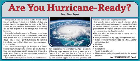 Are You Hurricane-Ready?