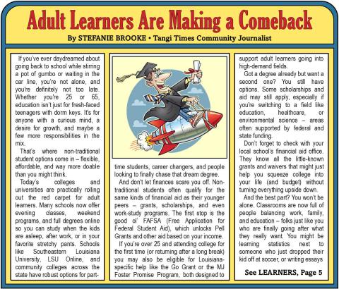 Adult Learners Are Making a Comeback