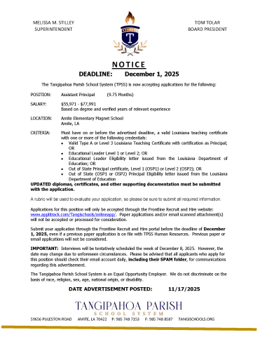 Job Opening