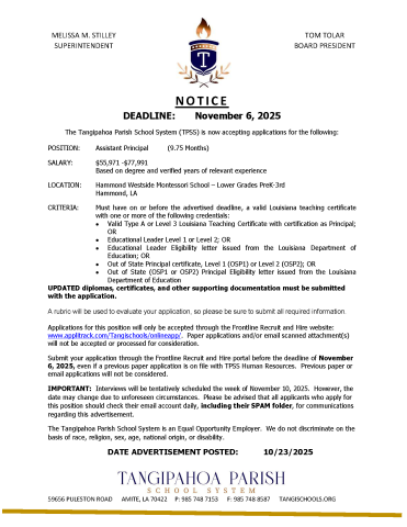 Job Opening