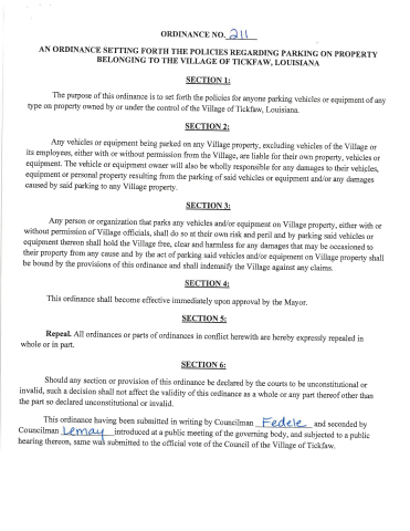 ordinance 211 pg1