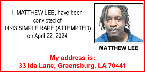 Sex Offender
