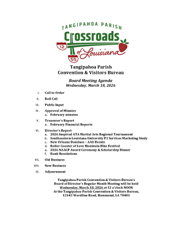 Agenda TPCVB 3-18-26