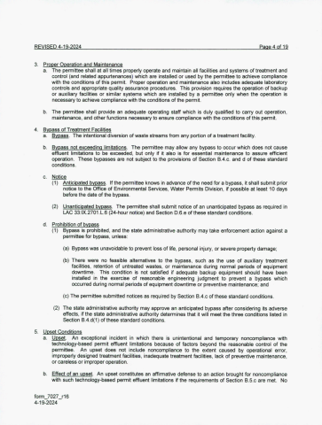 Roseland, La. Permit No.   LA0100790 pg17