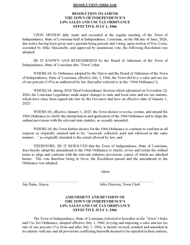 Resolution #2026-1141 pg1
