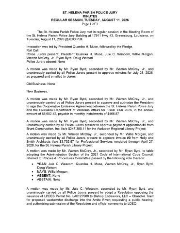 St. Helena Police Jure Mtg 081126 pg1