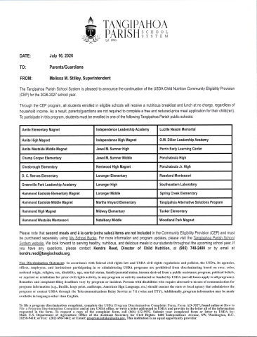 TPSS - Child Nutrition