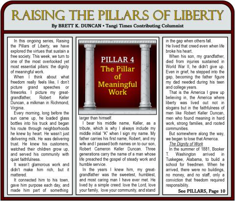 RAISING THE PILLARS OF LIBERTY