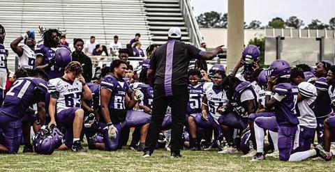 HHMS Tors Showcase Talent in Purple & White Game
