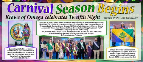Krewe of Omega celebrates Twelfth Night