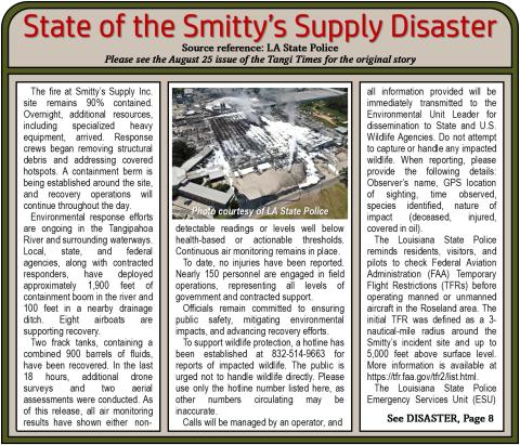 State of the Smitty's Supply Disaster