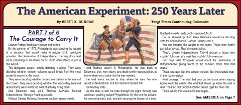 The American Experiment: 250 Years Later