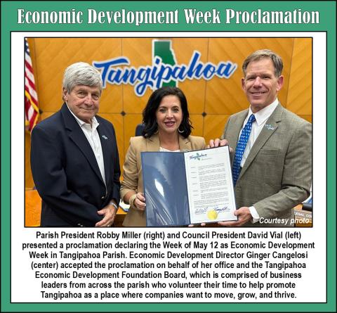 Economic Development Week Proclamation