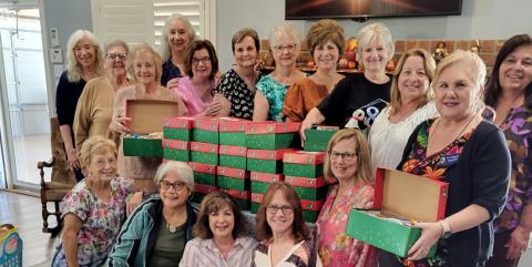 Shoe Boxes for Operation Christmas Child