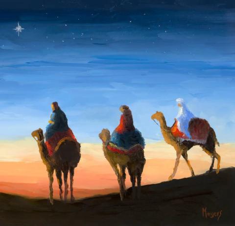 Remember, these gifts count for birthday AND Christmas. Art by Mike Moyers