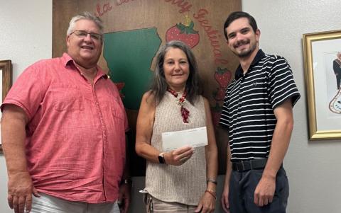 (L – R) Donald Lanier, Michelle Gallo, Tristen Miller (Courtesy Photo)