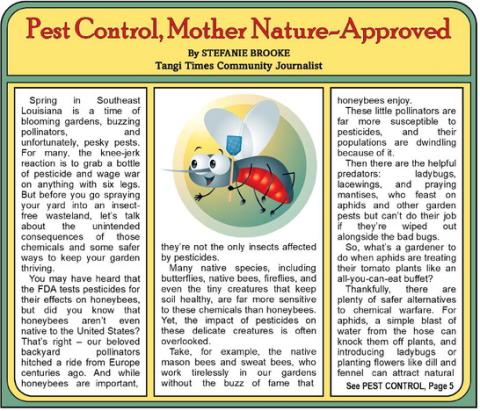 Pest Control, Motker Nature-Approved.