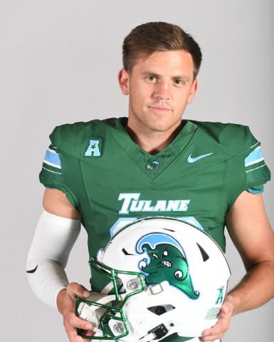 Tulane Quarterback Jake Retzlaff
