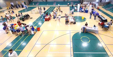 STEM exhibitors inspire wonder with several interactive demonstrations.