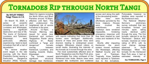 Tornadoes Rip Through North Tangi