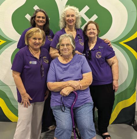 Pam Villagran, Daphne Griffin, Jenafay Foster, Jean Hebert, Kathy Brandon