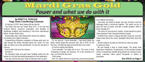 Mardi Grass Gold