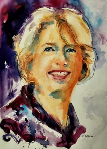 Portrait of Margaret by Rebecca Krutsinger