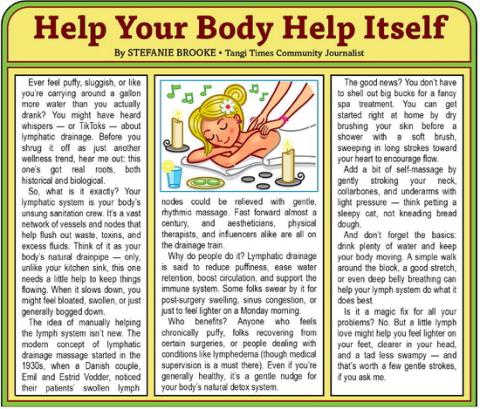 Help Your Body Help Itself 
