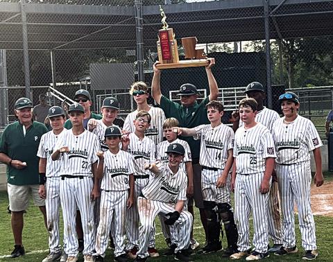 Ponchatoula 12U Wins State Tournament