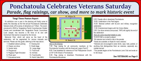 Ponchatoula Celebrates Veterans Saturday