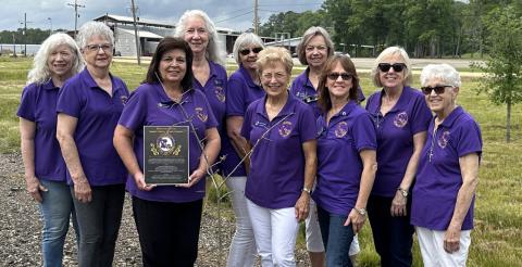 L to R: Jamie McDonald, Sue Nelson, Gloria Messenger, Jean Hebert, Lucie Haneswinkel, Donna Bouterie, Anita Murray, Sharon Miano, Marie Heck, Ginny Shartle Not Pictured: Maureen Felder, Pam Villagran (Courtesy Photo)