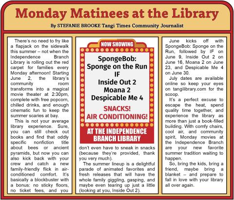 Monday Matinees at the Literary