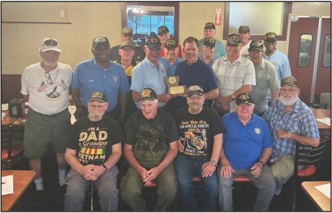 Seated: Mac McKeen, Virgil Woodard, Tommy Joyner, Richard Mayeaux, and Herman Eady. 2nd Row: Michael Wronkoski, Nick Joseph, Pete Jones, Robby Miller, Phillip LeCompte, and Ike Turnage. 3rd Row: Alvin Williams, Joe Patti, Hollis Seals. 4th Row: Donald Baham, Tom Munster, Henry Morgan, Donald Hebert, and Jewel Byrd.