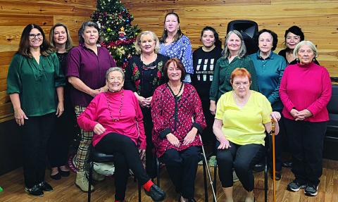Sitting (left to right): Evelyn Sanders, Nancy Bourgeois, Mary McCaffrey Standing (left to right): Tracey Boyle, Pam Bankston, Karen Ziebarth, Pam Villagran, Mary Smith, Alexandra Owen, Alisa LaGroue, Jerry Pinsel, Vicky Fannaly, Deborah Young (Courtesy Photo)