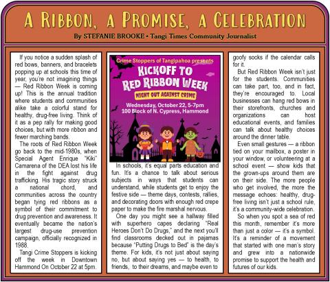  A RIBBON, A PROMISE, A CELEBRATION