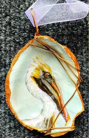 An ornament by Sally Caraway