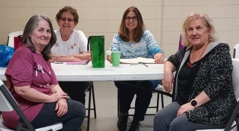 (L to R): Alisa LaGroue, Kathryn Martin, Tracey Boyle, Pam Villagran (Courtesy Photo)