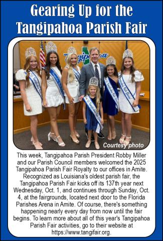 Gearing Up for the Tangipahoa Parish Fair